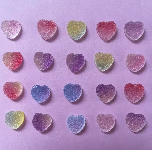 Gummy Heart Charms